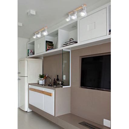 Spotlight 3xE27/40W/230V bok/vit