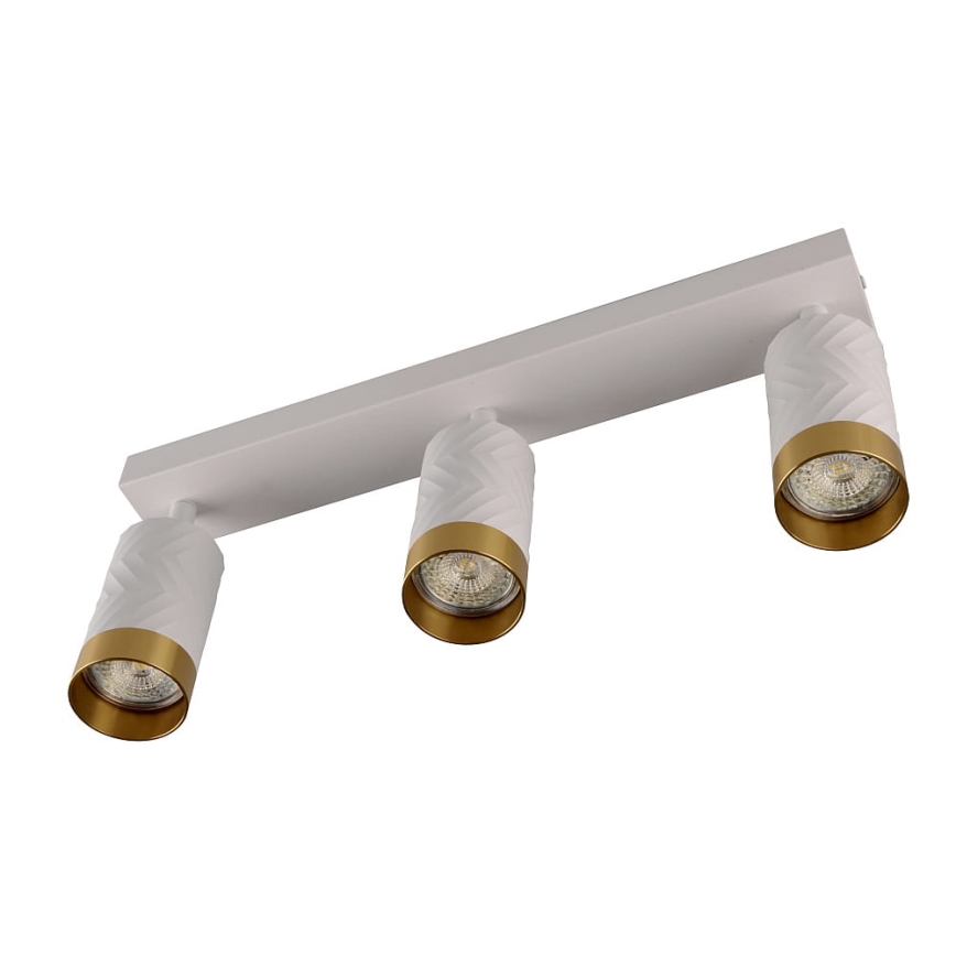 Spotlight ARRAS 3xGU10/10W/230V vit