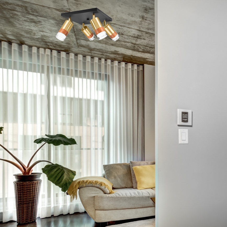 Spotlight AURORA 4xGU10/10W/230V