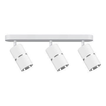 Spotlight BAMBOO 3xGU10/10W/230V vit