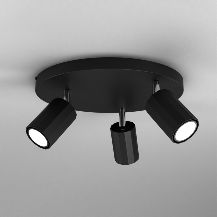 Spotlight BELLO 2xGU10/8W/230V svart