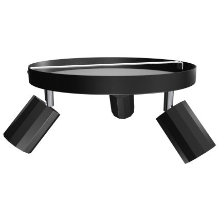 Spotlight BELLO 2xGU10/8W/230V svart