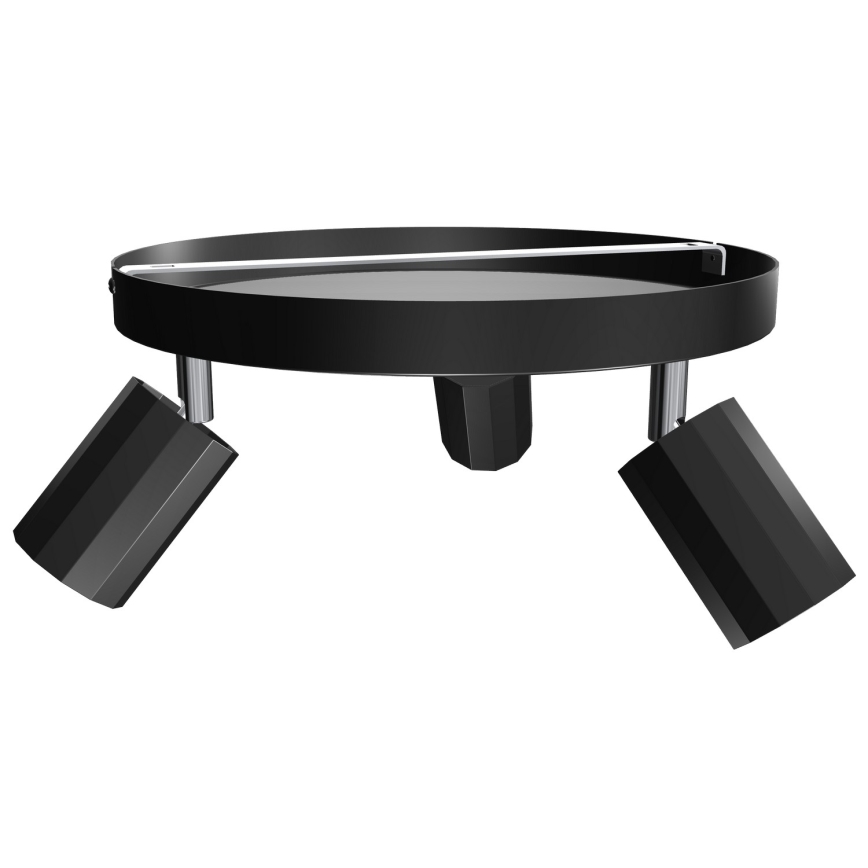 Spotlight BELLO 2xGU10/8W/230V svart