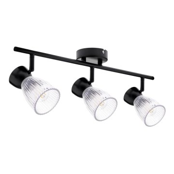 Spotlight BEST 3xE14/40W/230V svart