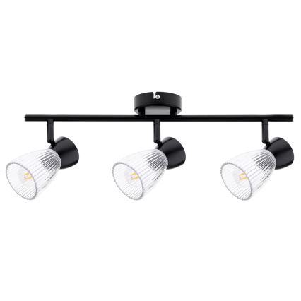 Spotlight BEST 3xE14/40W/230V svart