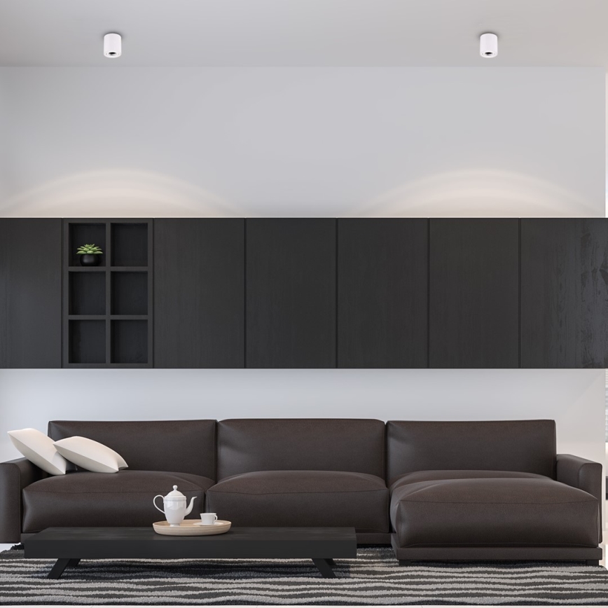 Spotlight  BIMA 1xGU10/25W/230V rund  vit 