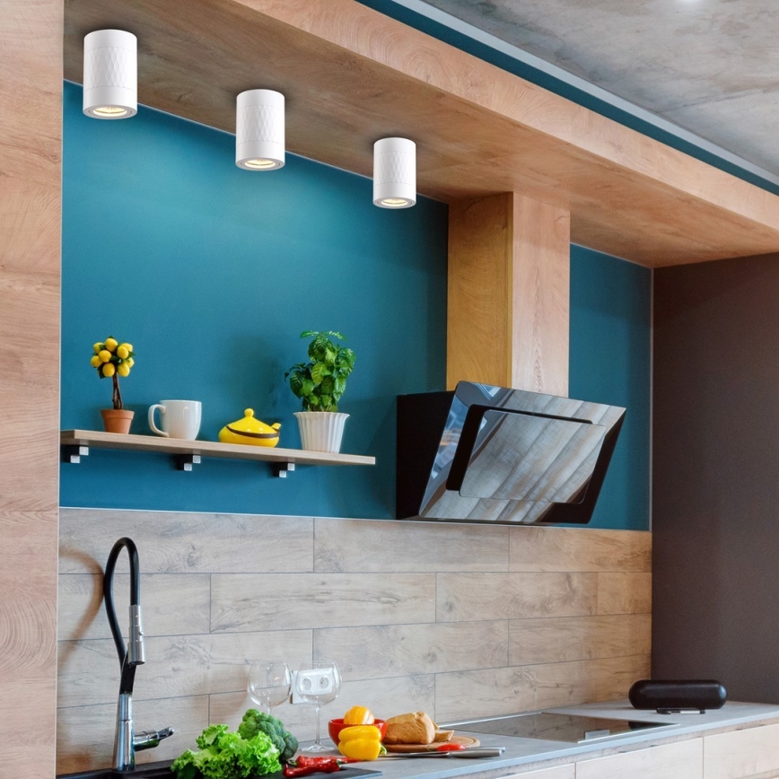 Spotlight  BIMA 1xGU10/25W/230V rund  vit 