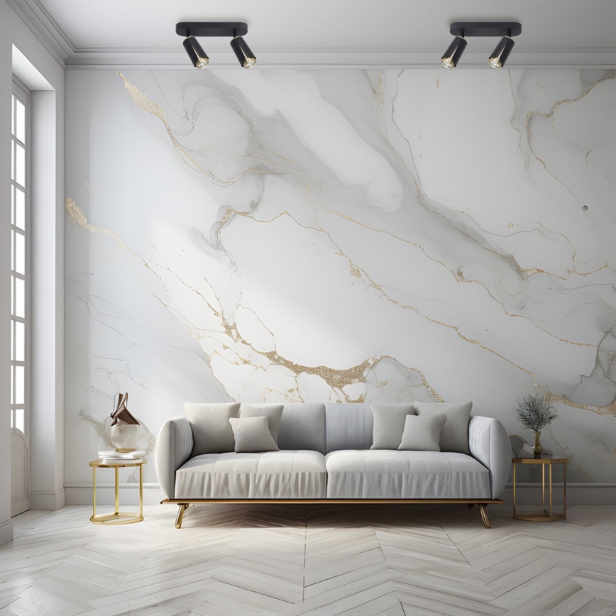 Spotlight BLOMMA 2xGU10/8W/230V svart