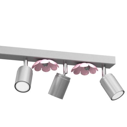 Spotlight BLOMMA 6xGU10/8W/230V matt krom