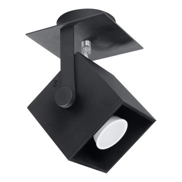 Spotlight  CEDRA 1 1xGU10/40W/230V svart 