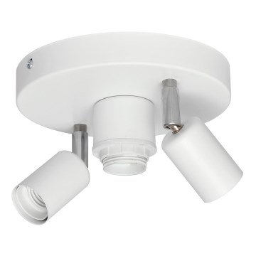 Spotlight CENTRO 3xE27/15W/230V vit