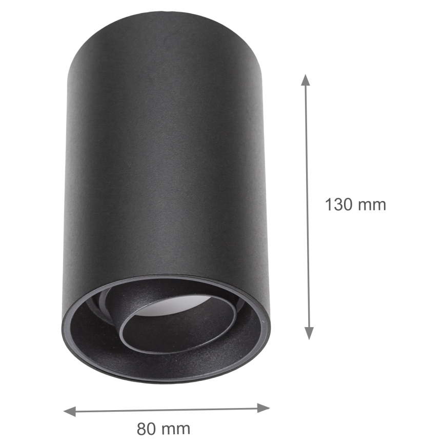 Spotlight  CHLOE 1xGU10/50W/230V svart 