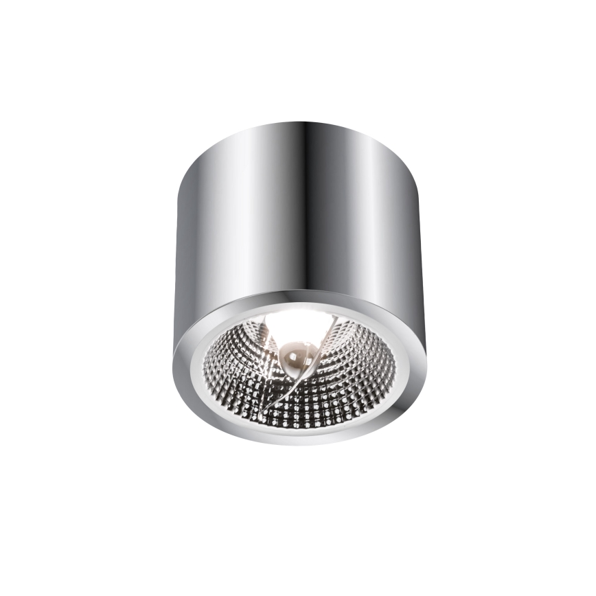 Spotlight CHLOE AR111 1xGU10/50W/230V rund skinande krom