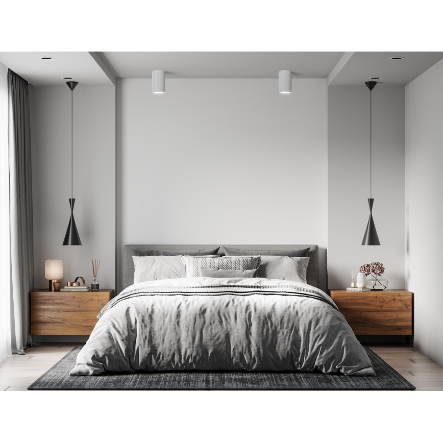 Spotlight CLEO 1xE27/24W/230V grå