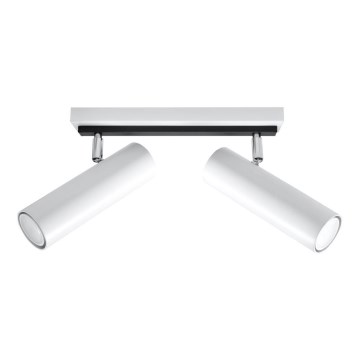 Spotlight DIREZIONE 2xGU10/40W/230V vit