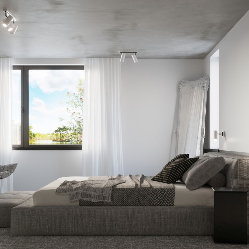 Spotlight DIREZIONE 2xGU10/40W/230V vit