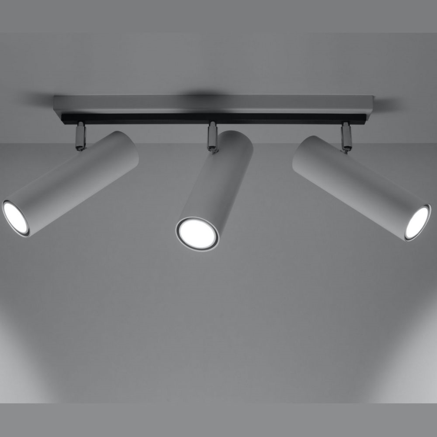 Spotlight DIREZIONE 3xGU10/40W/230V vit