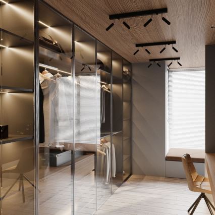 Spotlight EYETECH 3xG9/12W/230V svart