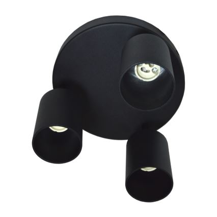 Spotlight FARGO 3xGU10/30W/230V svart