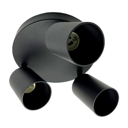 Spotlight FARGO 3xGU10/30W/230V svart