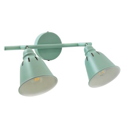 Spotlight FIONA 2xE14/8W/230V grön