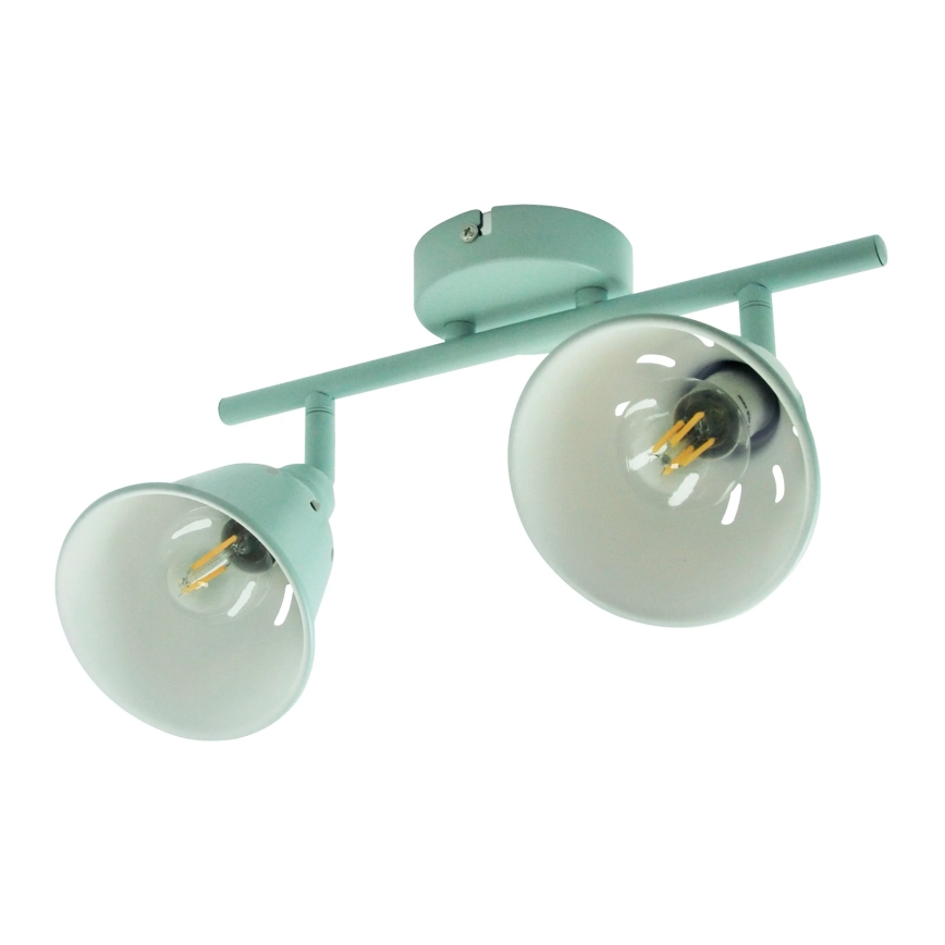 Spotlight FIONA 2xE14/8W/230V grön