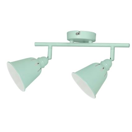 Spotlight FIONA 2xE14/8W/230V grön