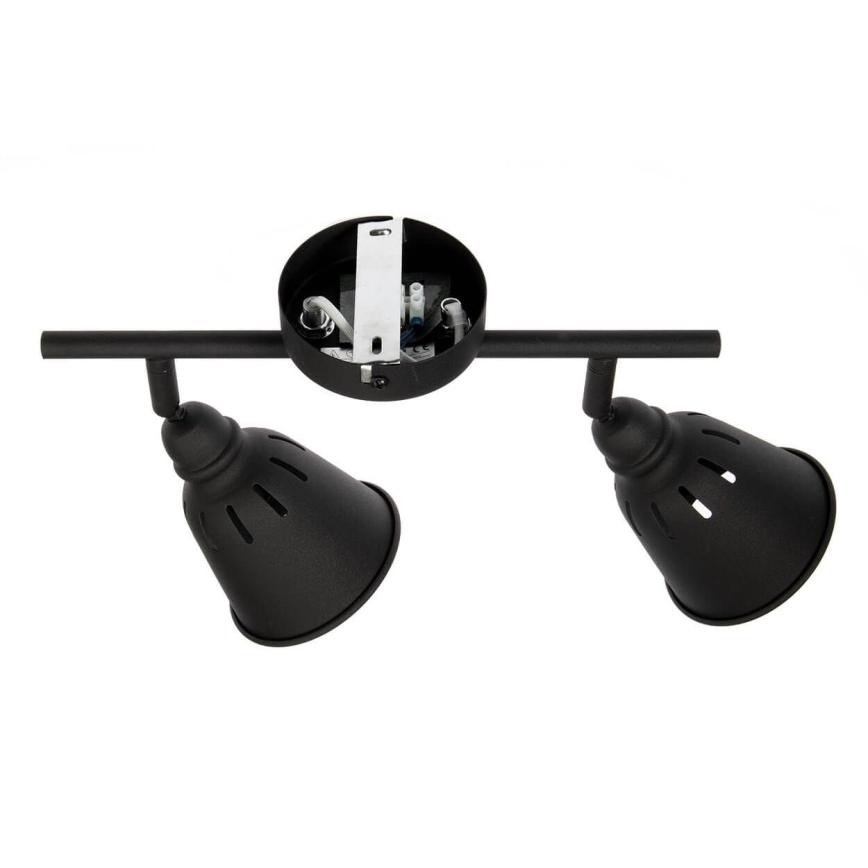 Spotlight FIONA 2xE14/8W/230V svart
