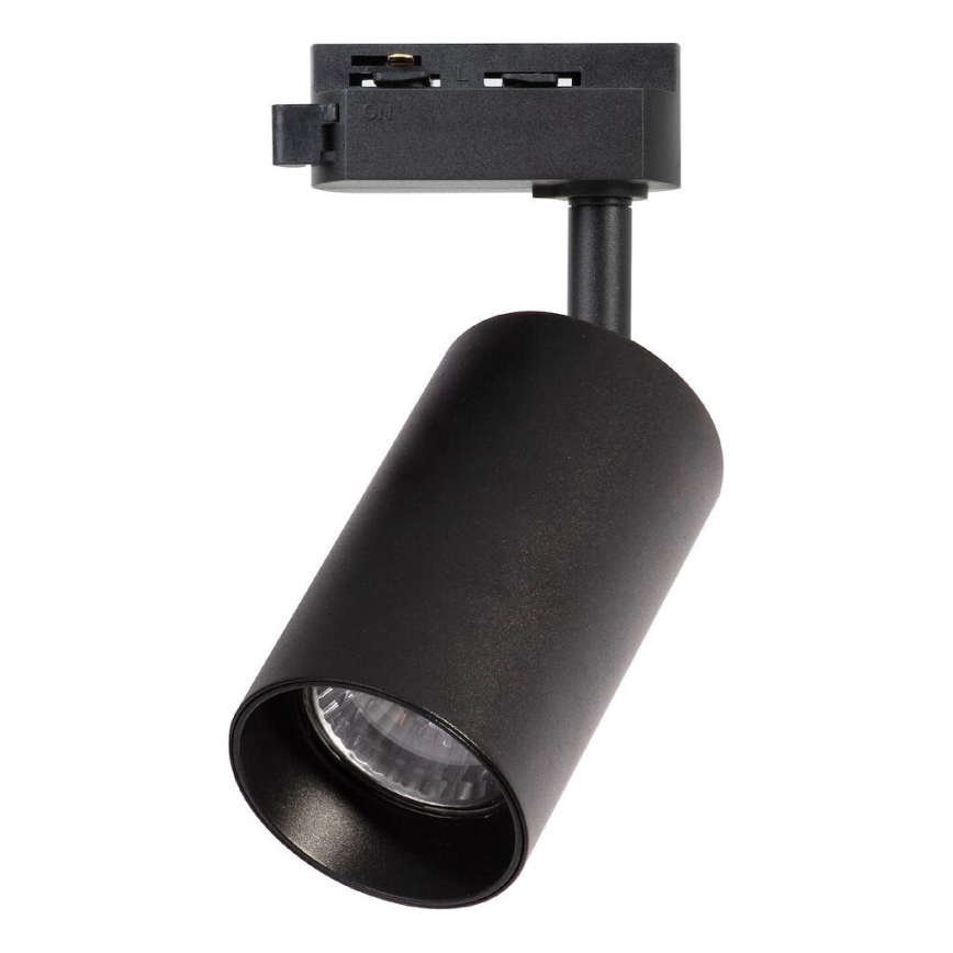 Spotlight för 1-fas skensystem PIPE 1xGU10/10W/230V svart