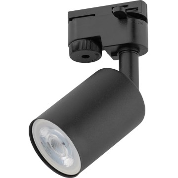 Spotlight för 1-fas skensystem TOP 1xGU10/10W/230V svart