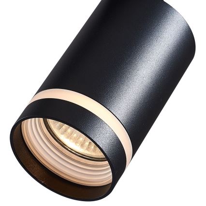Spotlight  för  rail system PIPE 1xGU10/25W/230V svart 
