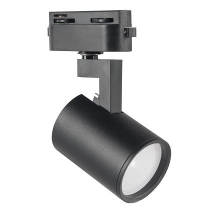 Spotlight för skensystem LYNX 4xGU10/10W/230V + 2 x 75 cm skensystem svart