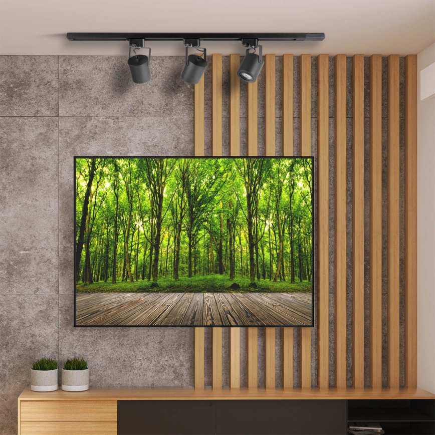 Spotlight för skensystem MINOR 1xGU10/10W/230V svart