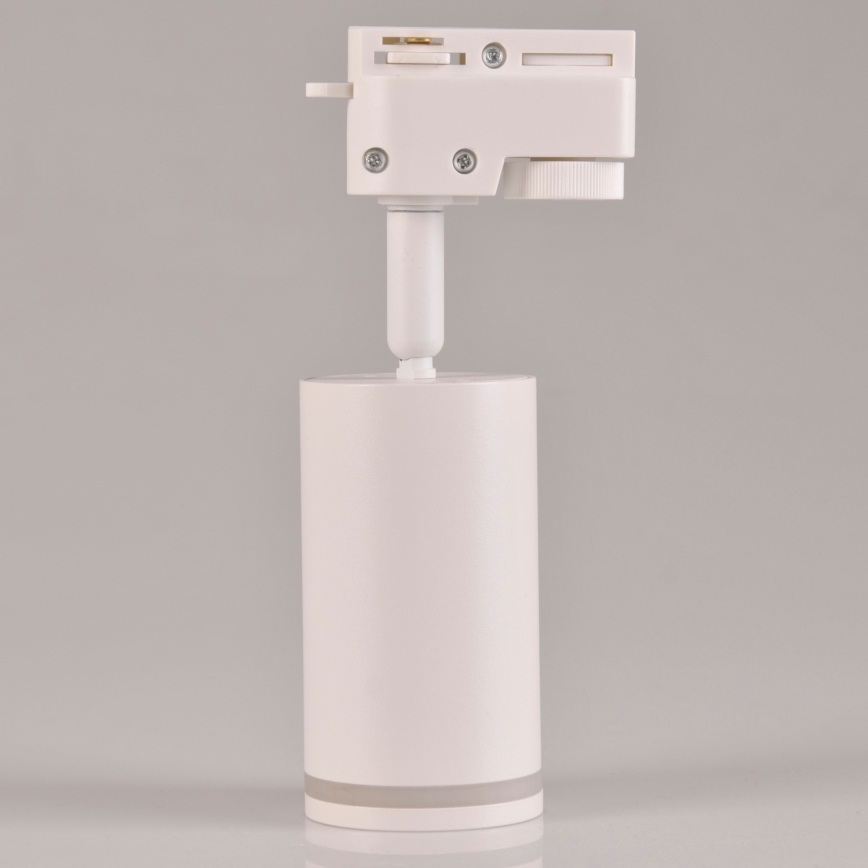 Spotlight för skensystem PARIS 3xGU10/10W/230V + 1 m skena system vit