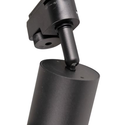 Spotlight för skensystem PARIS 3xGU10/10W/230V + 1 m skena system svart