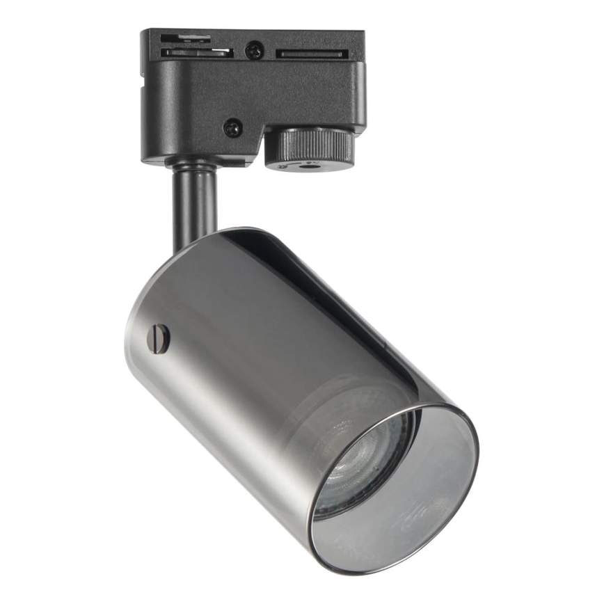 Spotlight för skensystem SMOKY 1xGU10/10W/230V svart