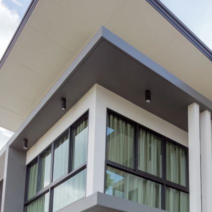 Spotlight för utomhusbruk ATLANTA 1xGU10/10W/230V IP54 svart