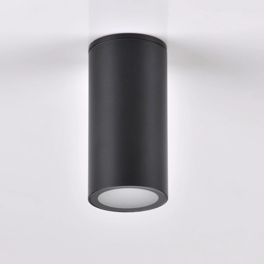 Spotlight för utomhusbruk ATLANTA 1xGU10/10W/230V IP54 svart