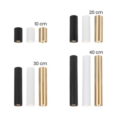 Spotlight GENESIS 1xGU10/8W/230V 20 cm guld