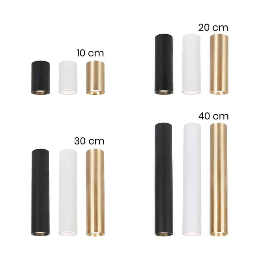 Spotlight GENESIS 1xGU10/8W/230V 40 cm guld