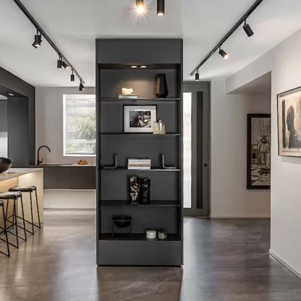 Spotlight i skensystem 5xGU10/25W/230V 3 m svart