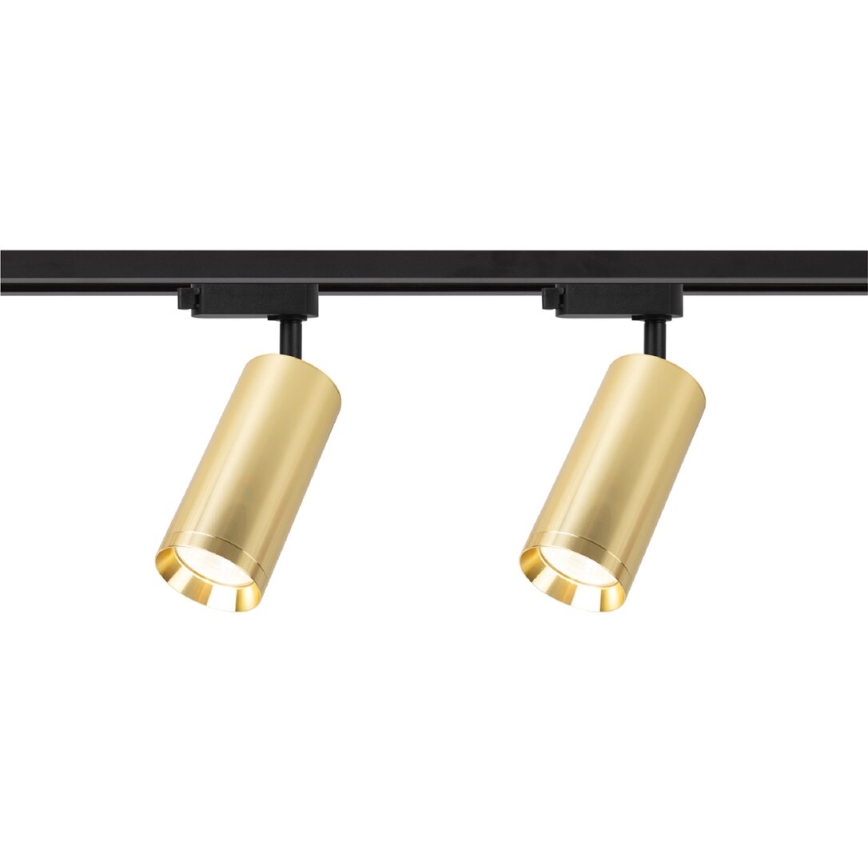 Spotlight i skensystem MICA 4xGU10/10W/230V guld/svart