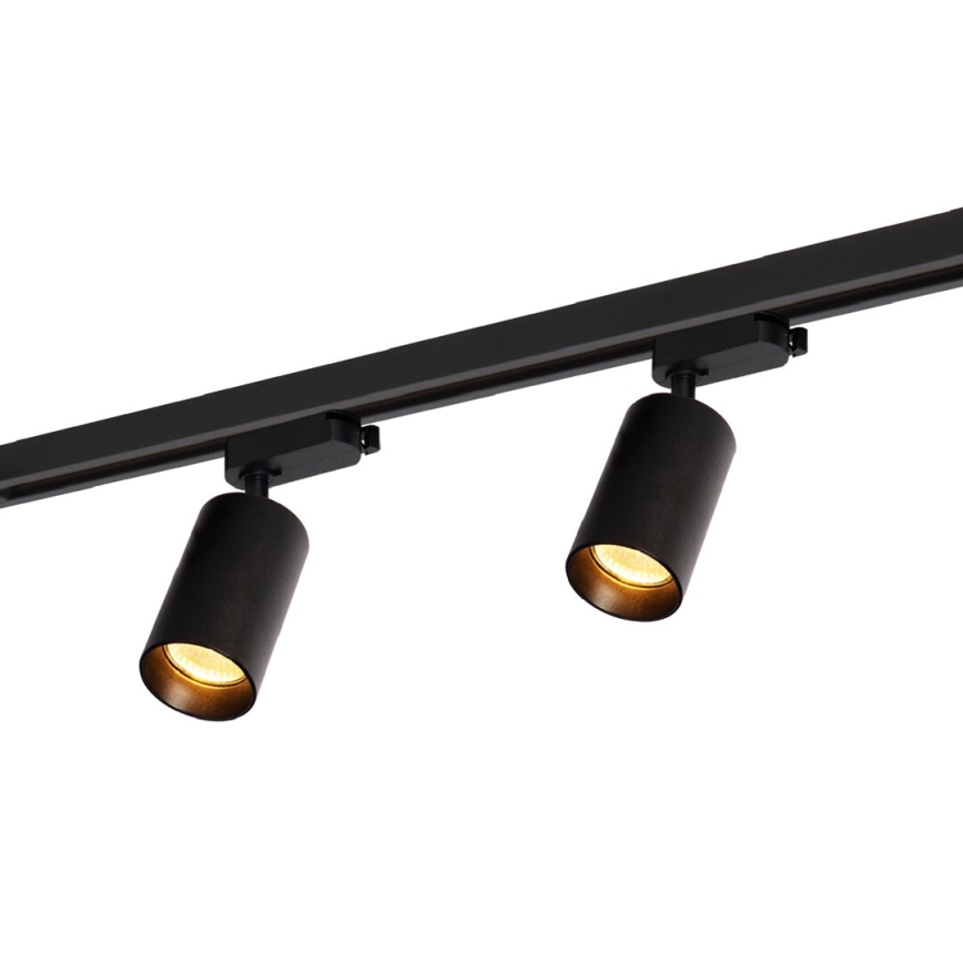 Spotlight i skensystem PIPE 4xGU10/10W/230V svart