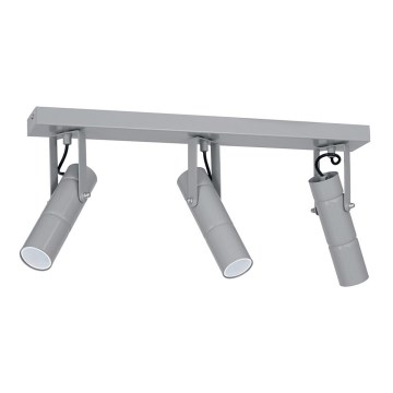 Spotlight IMPLODE 3xGU10/8W/230V grå