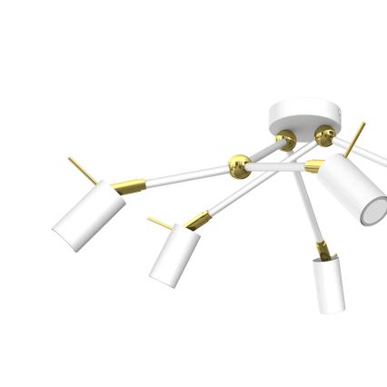 Spotlight  IRIS 6xGU10/MR11/40W/230V vit /gyllene