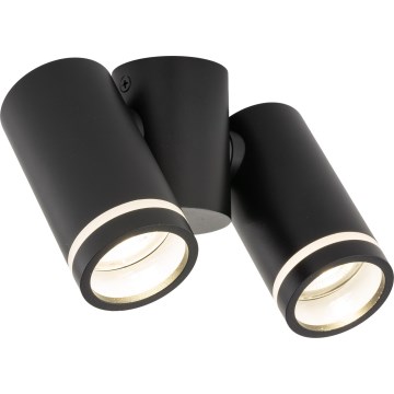 Spotlight JET KIT 2xGU10/10W/230V svart