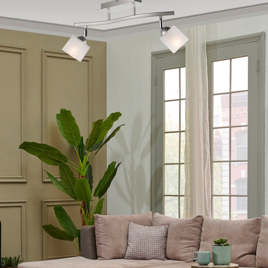 Spotlight KLARA 2xE14/40W/230V matt krom