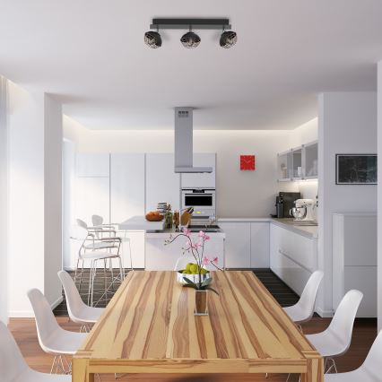 Spotlight LOGAN 3xE14/40W/230V