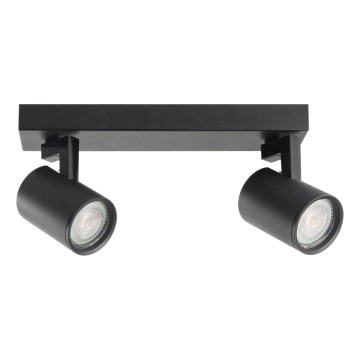 Spotlight LYNX 2xGU10/10W/230V svart