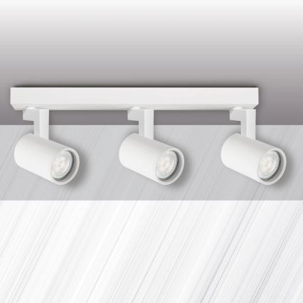 Spotlight LYNX 3xGU10/10W/230V vit